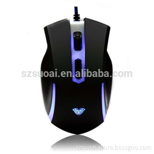 AULA SI-980 DPI switch big size mouse 7D cool design optical gaming mouse